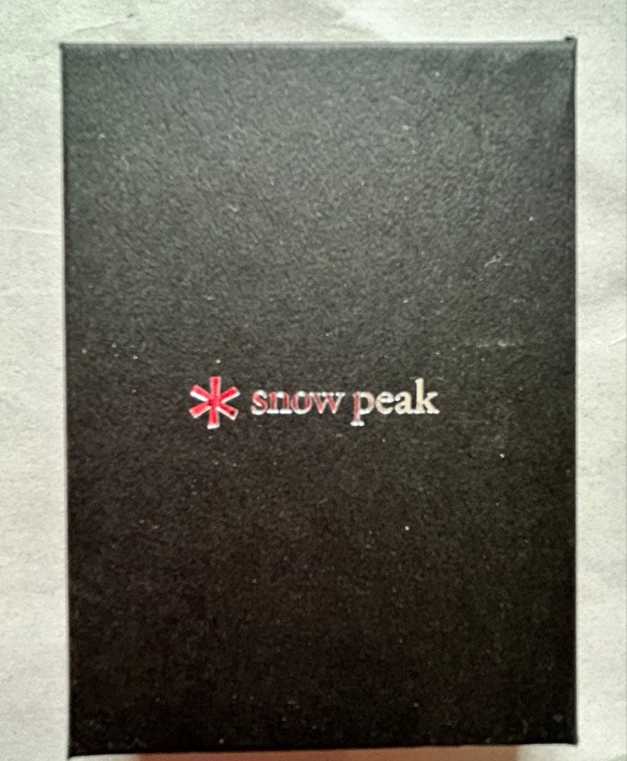 【限定レア品】　スノーピーク　真鍮　キーリング