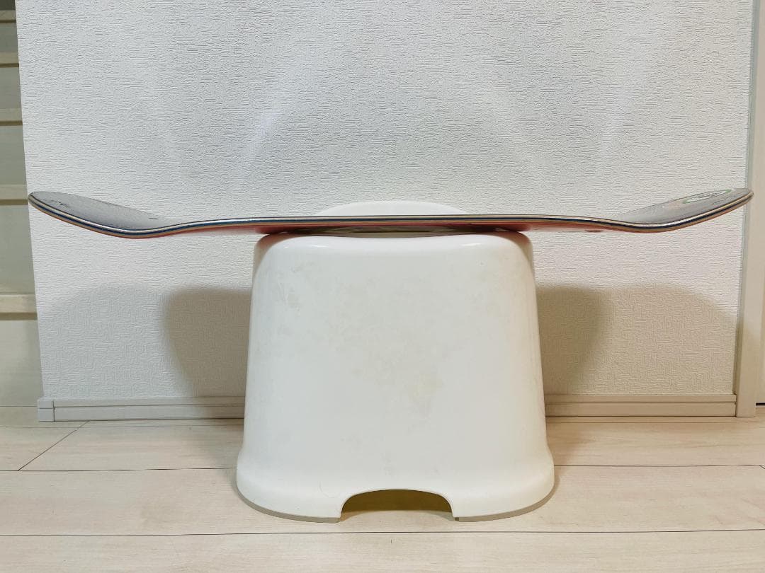 台湾製無地黒デッキテープ付き SANTACRUZ　サンタクルーズ8.0デッキ