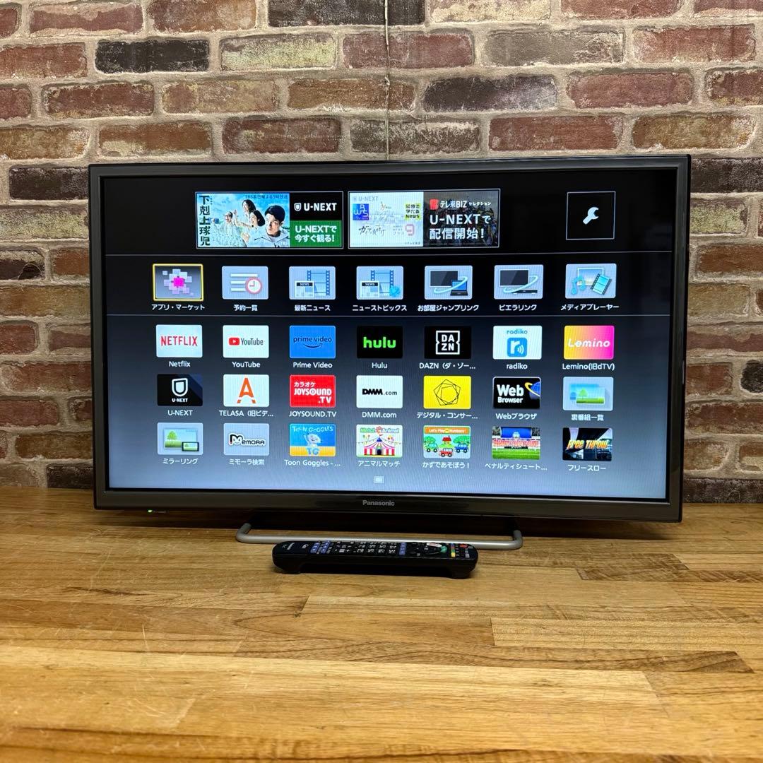 パナソニック 32V型 液晶テレビ スマートビエラ TH-32ES500 動画○