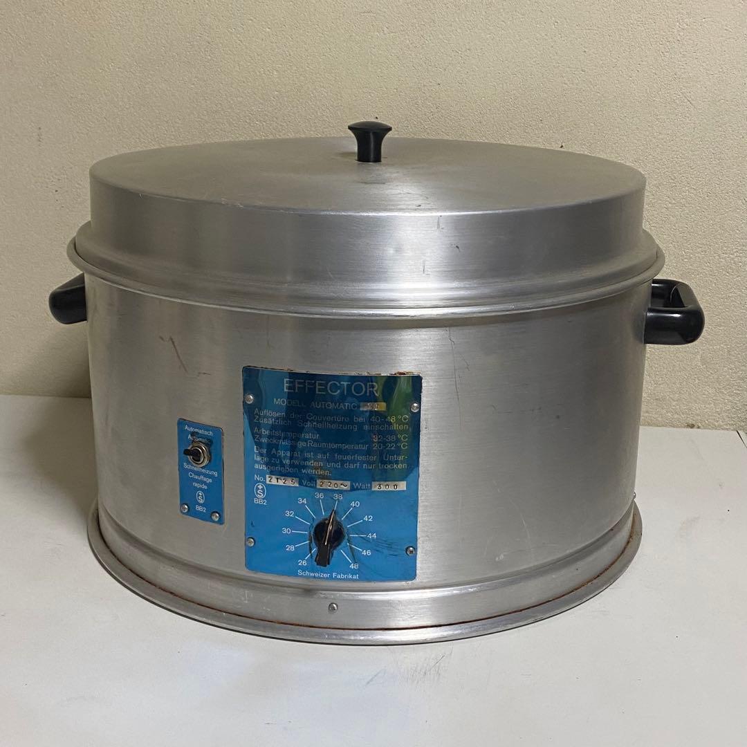 スイス製 EFFECTOR 乾式チョコレート溶解器 容量6L 三相200V