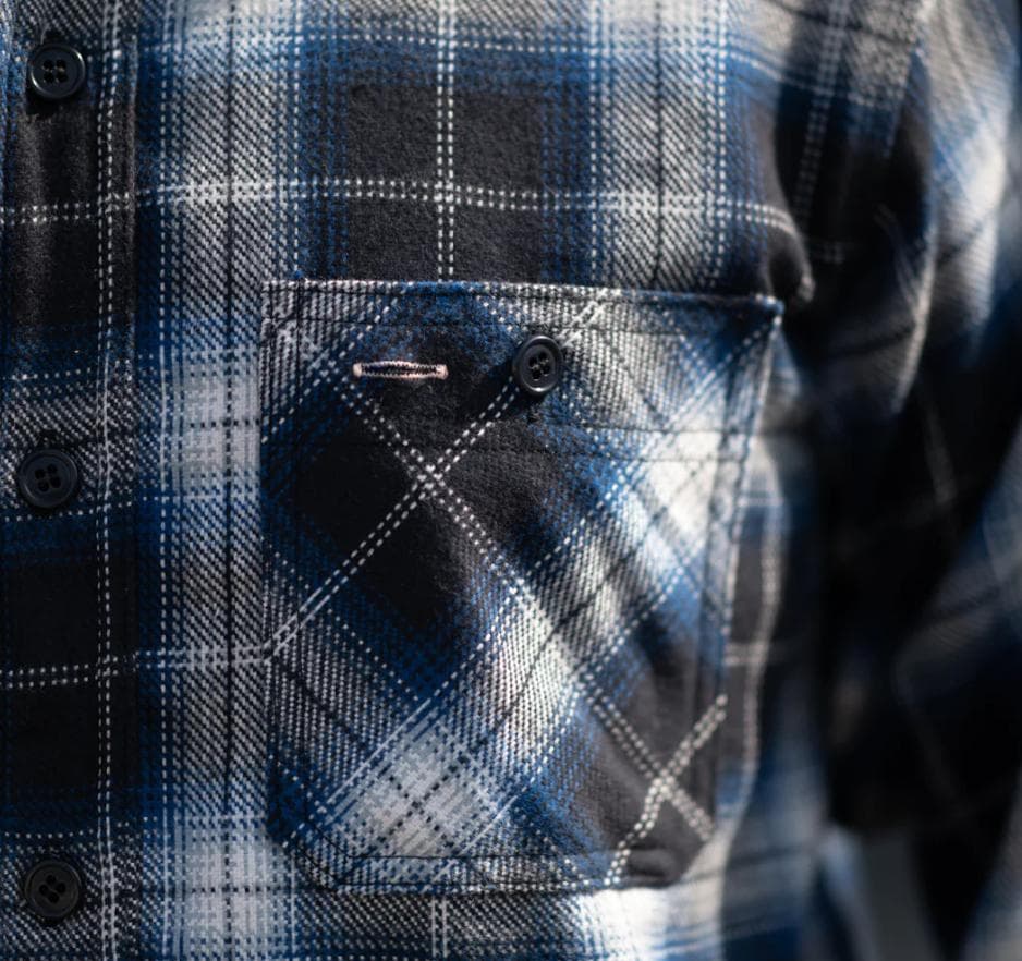 希少　BONCOURA　ボンクラ　　ネルシャツ　オンブレチェックシャツ