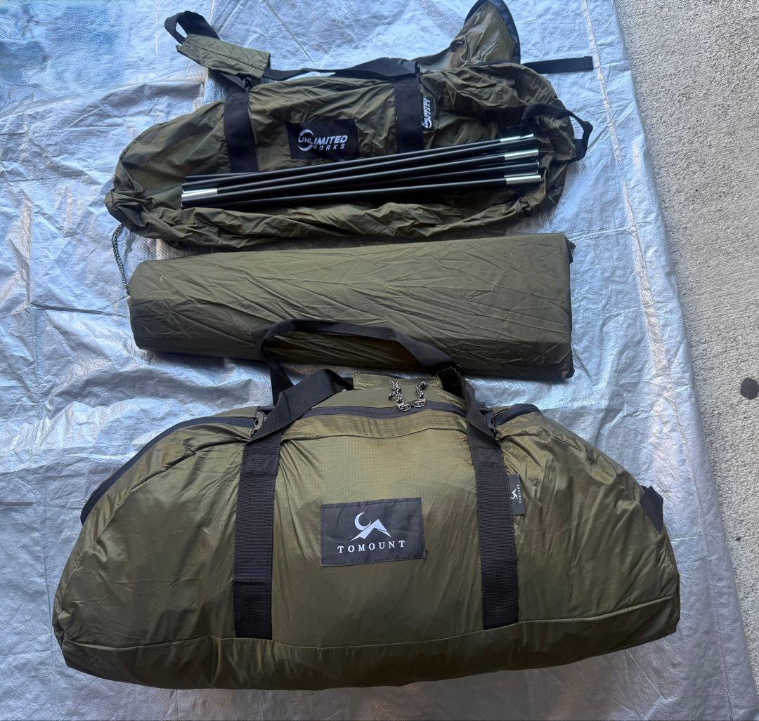 tomount G moon テント　他社前室セット！