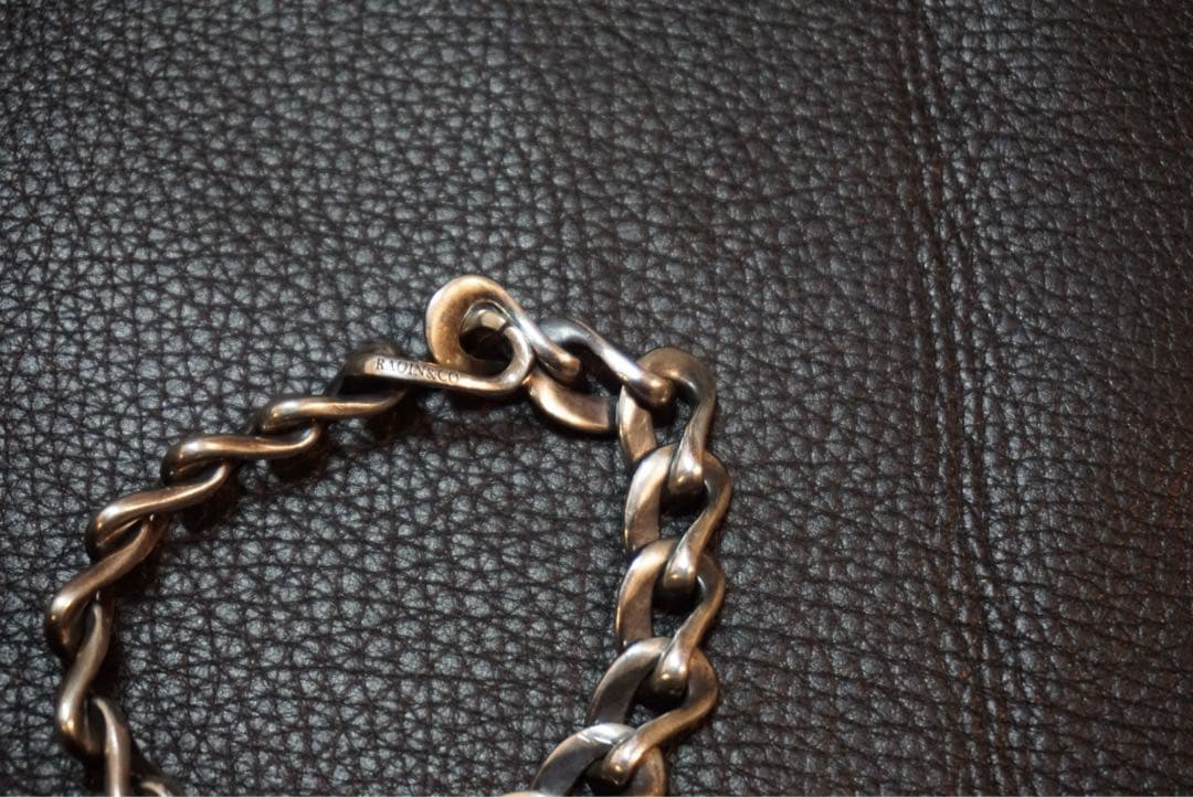 美品　RAOING Drop Chain Bracelet ブレスレット　925