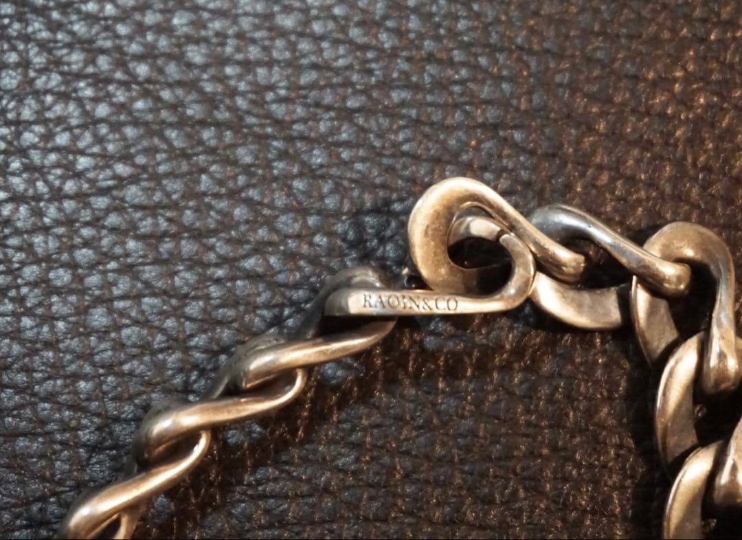 美品　RAOING Drop Chain Bracelet ブレスレット　925