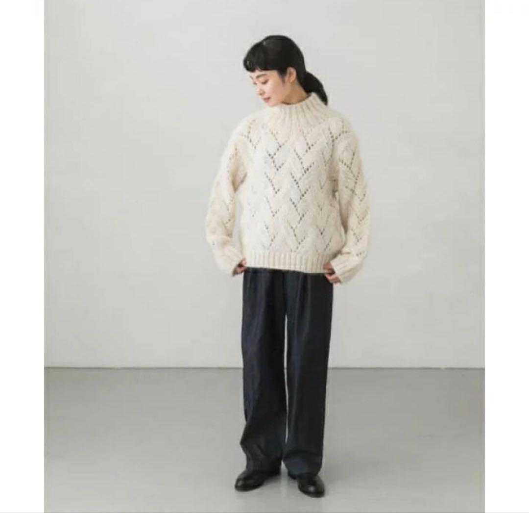 かぐれ　スリアルパカプルオーバー　ニット