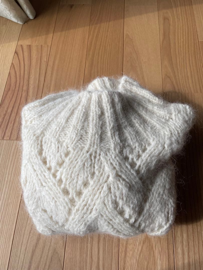 かぐれ　スリアルパカプルオーバー　ニット