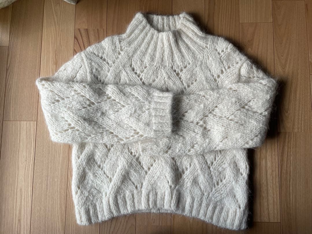 かぐれ　スリアルパカプルオーバー　ニット