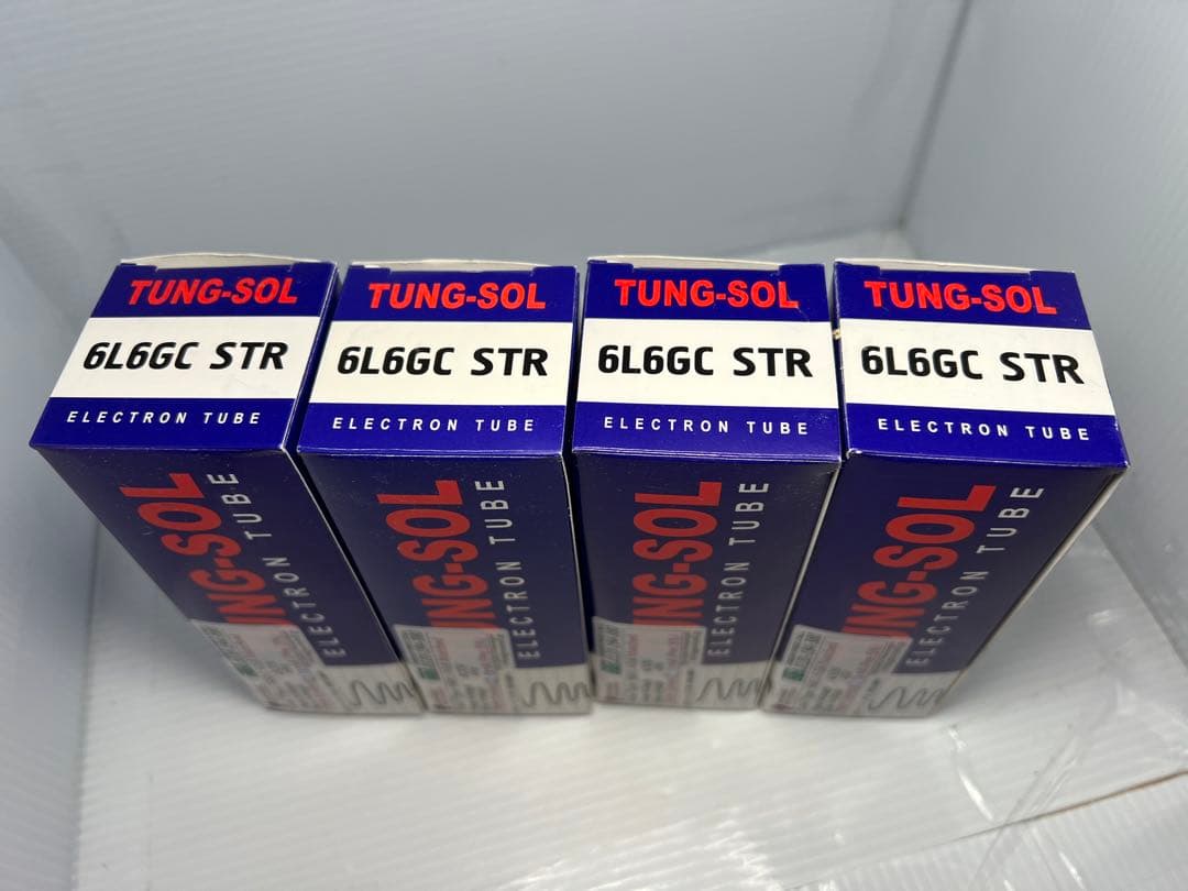 6L6GC STR TUNG-SOL 中パワー真空管PX22 4本セット