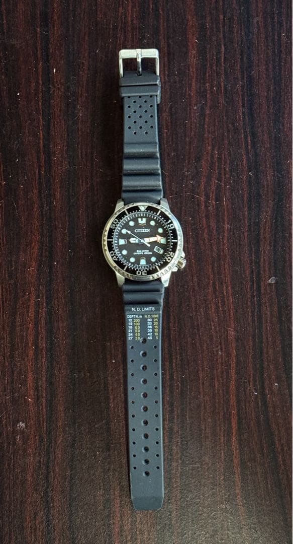 シチズン E168 プロマスター ダイバーズウォッチ