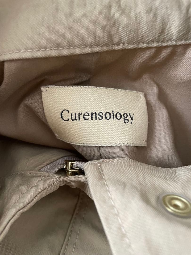 【美品】カレンソロジー　ミリタリー2wayブルゾン　BEG