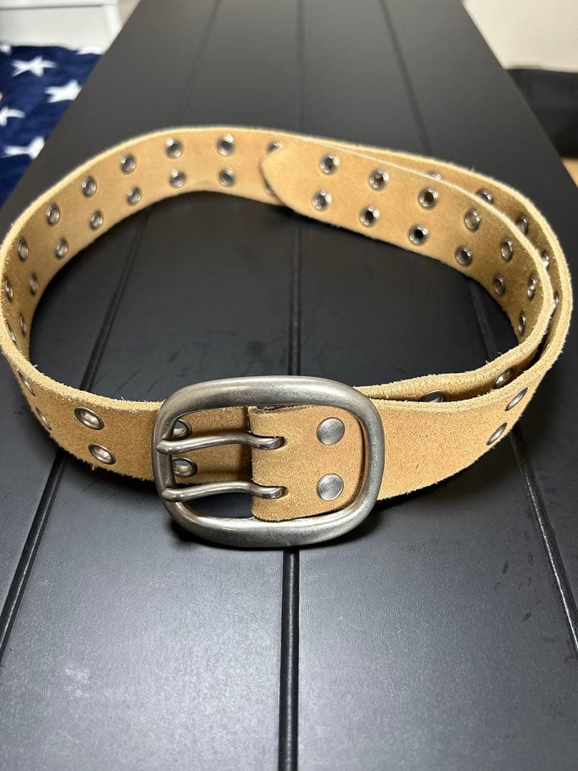 アンダーカバースエードレザーベルトundercover