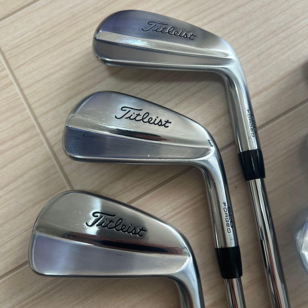 タイトリスト 620MB AMT TOUR WHITE S200 アイアンセット
