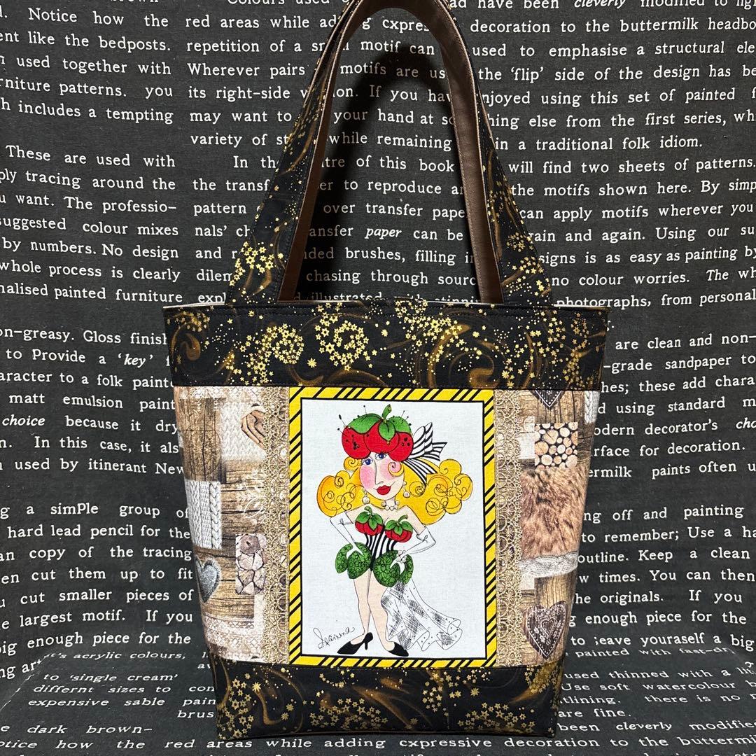 ロラライハリス♡ハンドメイド　トートバッグとポーチ　いたち様