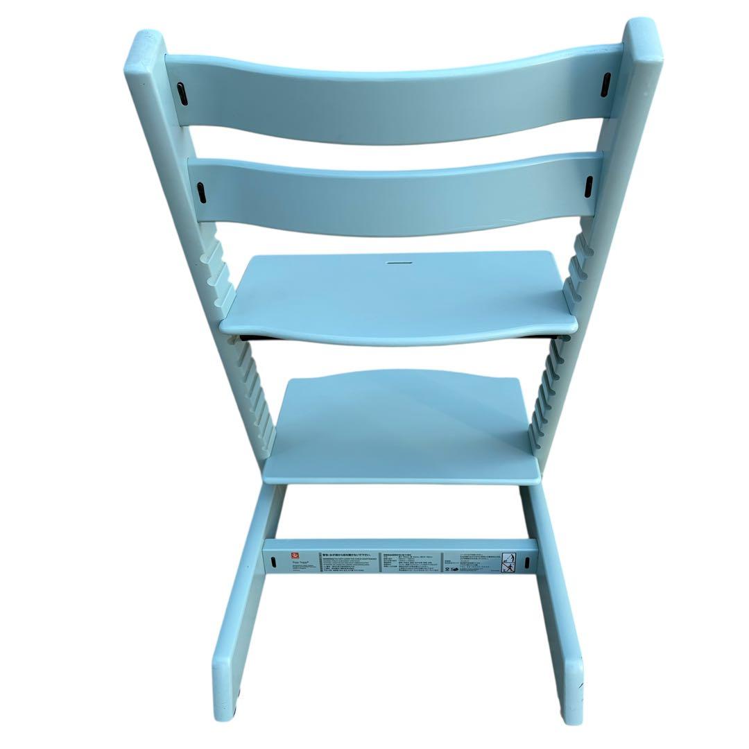 【極美品】ストッケ トリップトラップ STOKKE シリアル6 ブルー