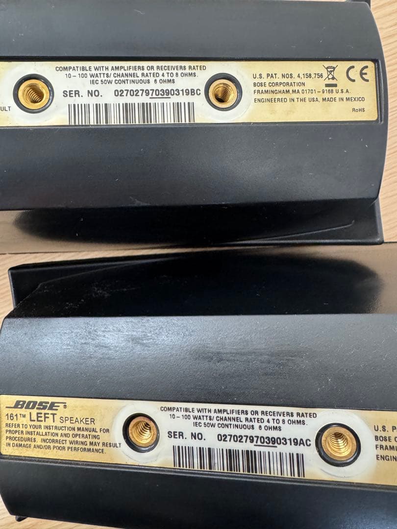 Bose スピーカー 天井取り付け金具付き 黒