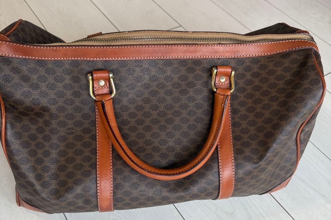 CELINE マカダムモノグラムボストン ミディアム