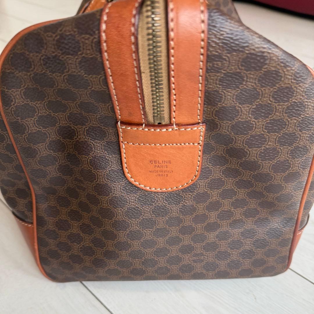 CELINE マカダムモノグラムボストン ミディアム