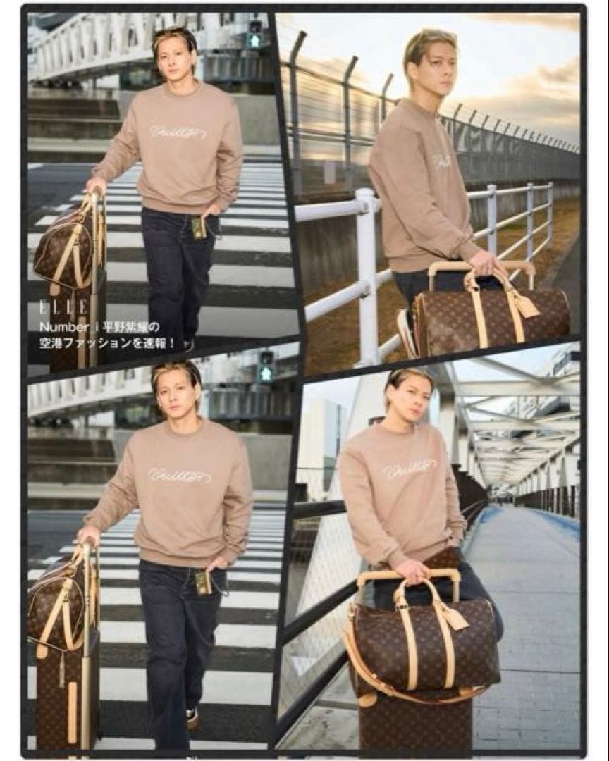 【eira　Louis Vuitton】 キーポル・バンドリエール50