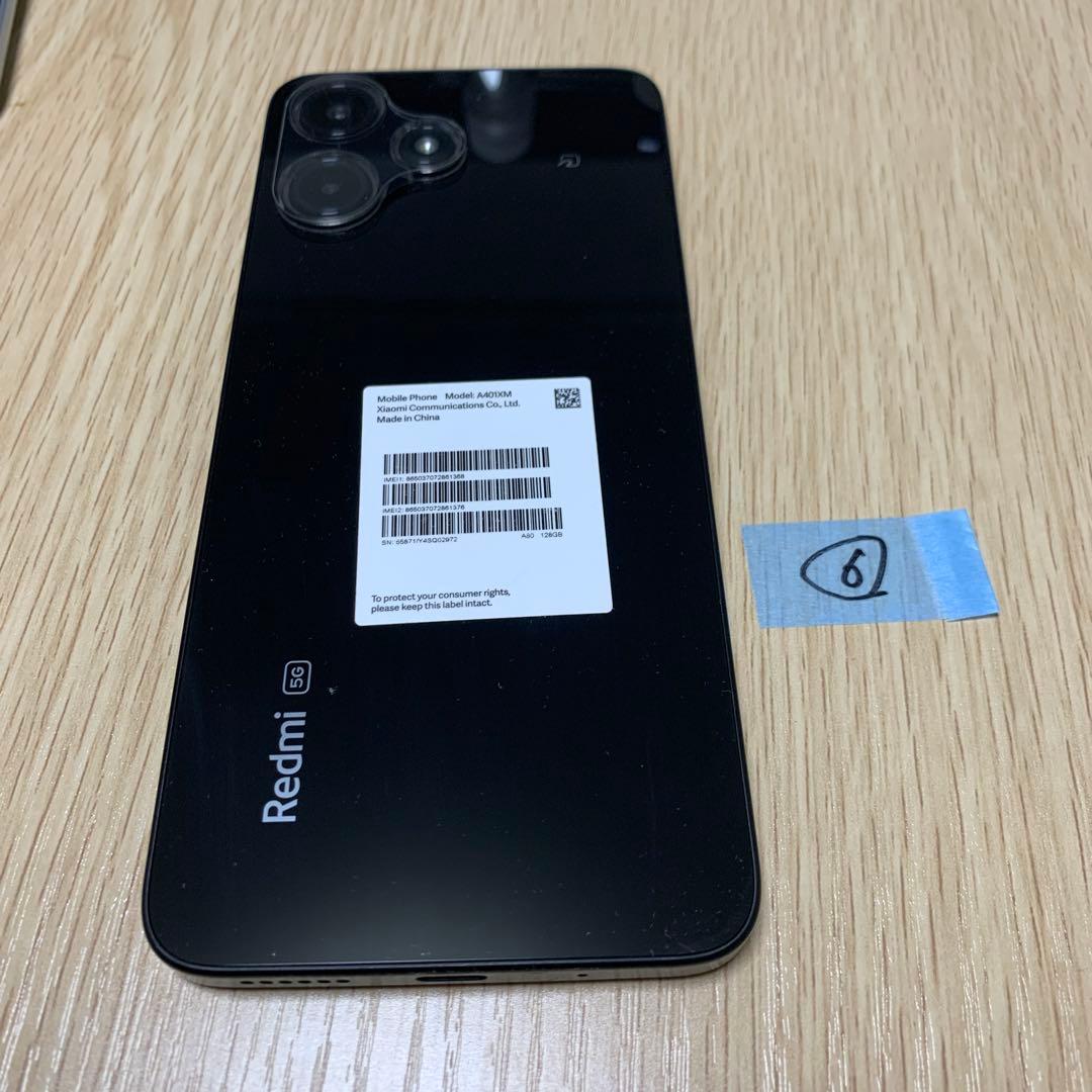 Redmi 12 ブラック 128GB デュアルカメラ　A401XM