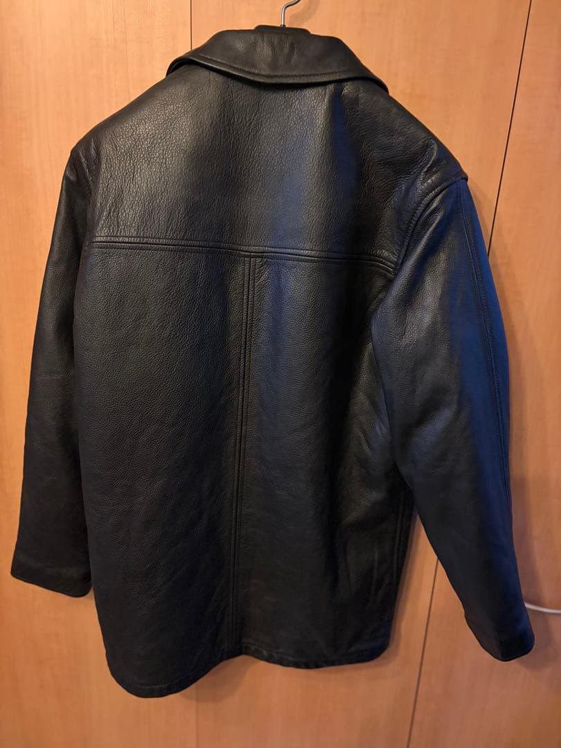 Schott ショット レザージャケット カーコート L XL 黒 USA