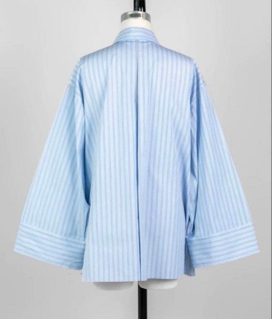 6*8様 deres デレス　ストライプ6way sleeve shirt