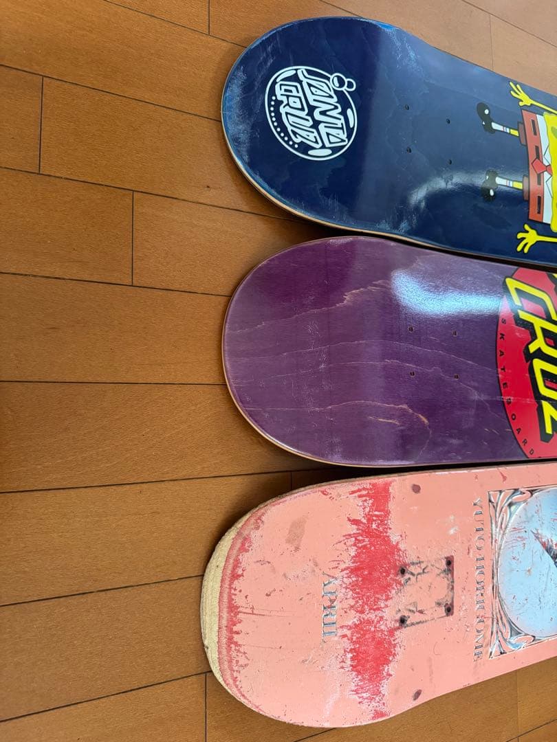 スケボーデッキ 3枚セット バラ売り不可