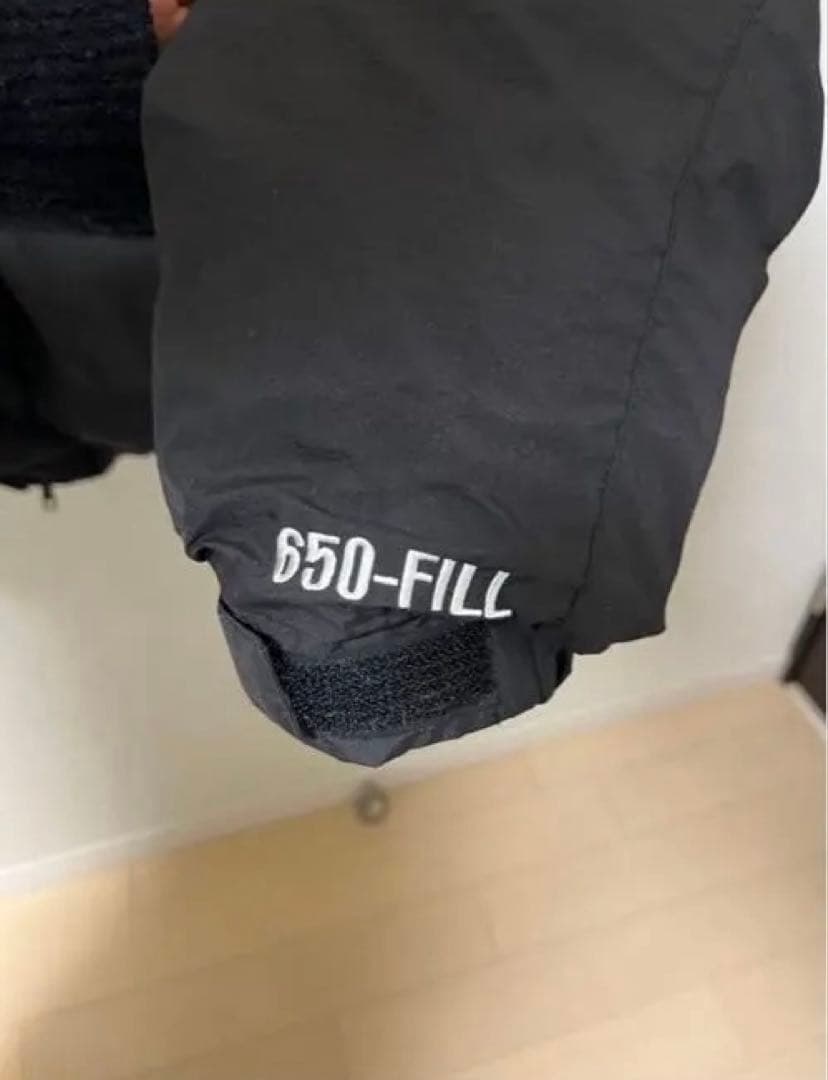 WILD THINGS ブラック ダウンジャケット