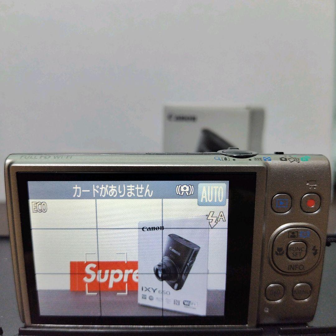 Canon IXY650　付属品・箱付き　美品　シルバー　おすすめ品