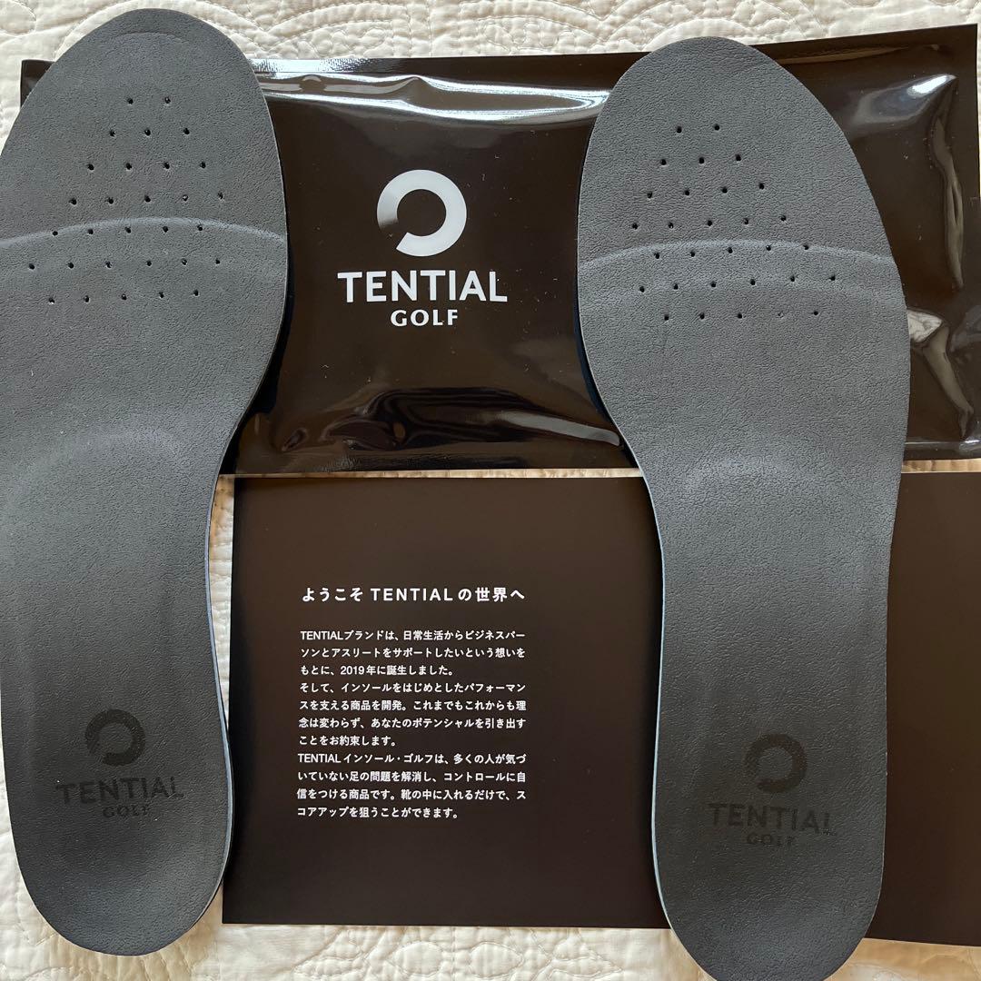 TENTIAL インソール・ゴルフ・カーボン　M
