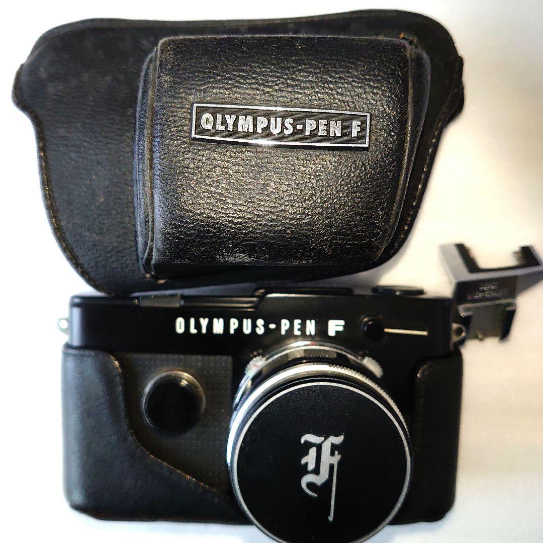 希少・オリンパスペンＦＴブラックペイント 38mmＦ1.8付