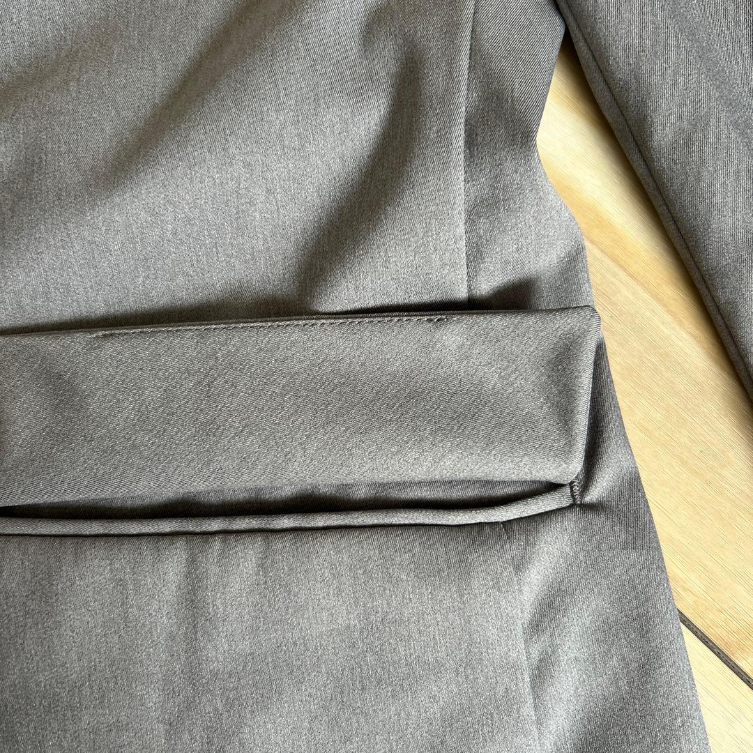 【中古品】WWS 大人のBizテーラードジャケット ビターグレー Mサイズ