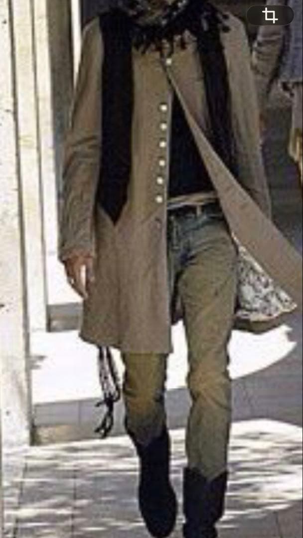 ナンバーナイン黒ブラック編み込みベルト フリンジ付きnumbernine