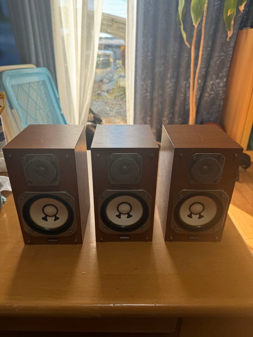 ヤマハ　NS-10MM 木製キャビネット スピーカー 3個セット 中古