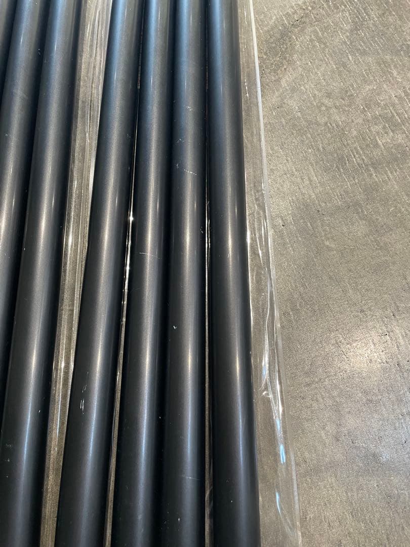 スノーピーク ウイングポール240cm ブラック2本セット売り