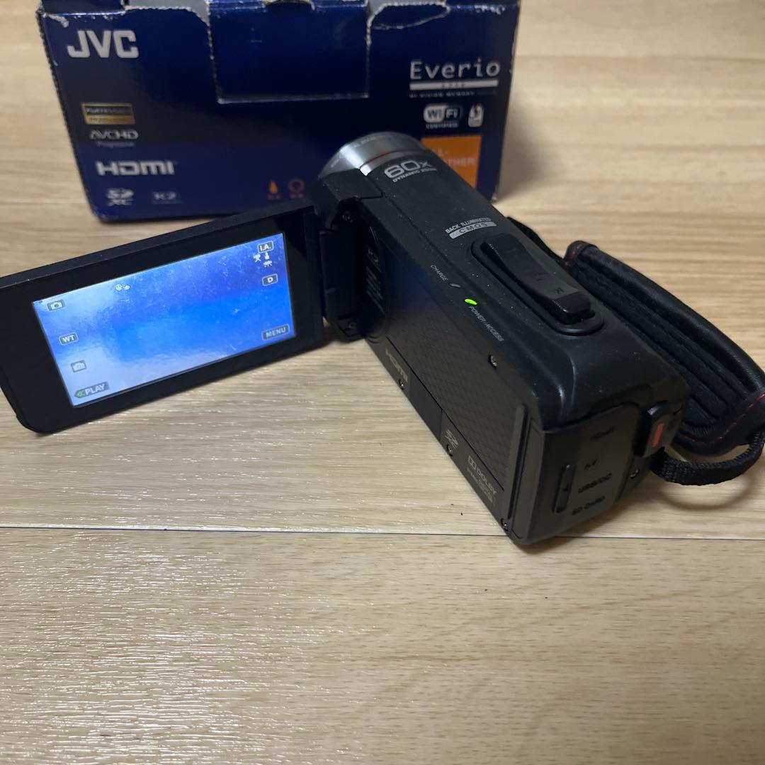 JVCケンウッド 防水 防塵 ビデオカメラ EVERIO GZ-RX500-B