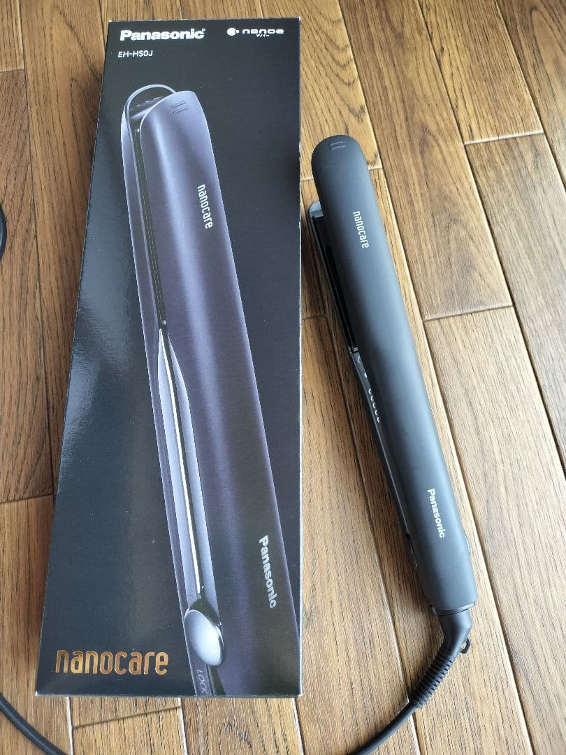 Panasonic EH-HSOJ ナノケア ストレートヘアアイロン