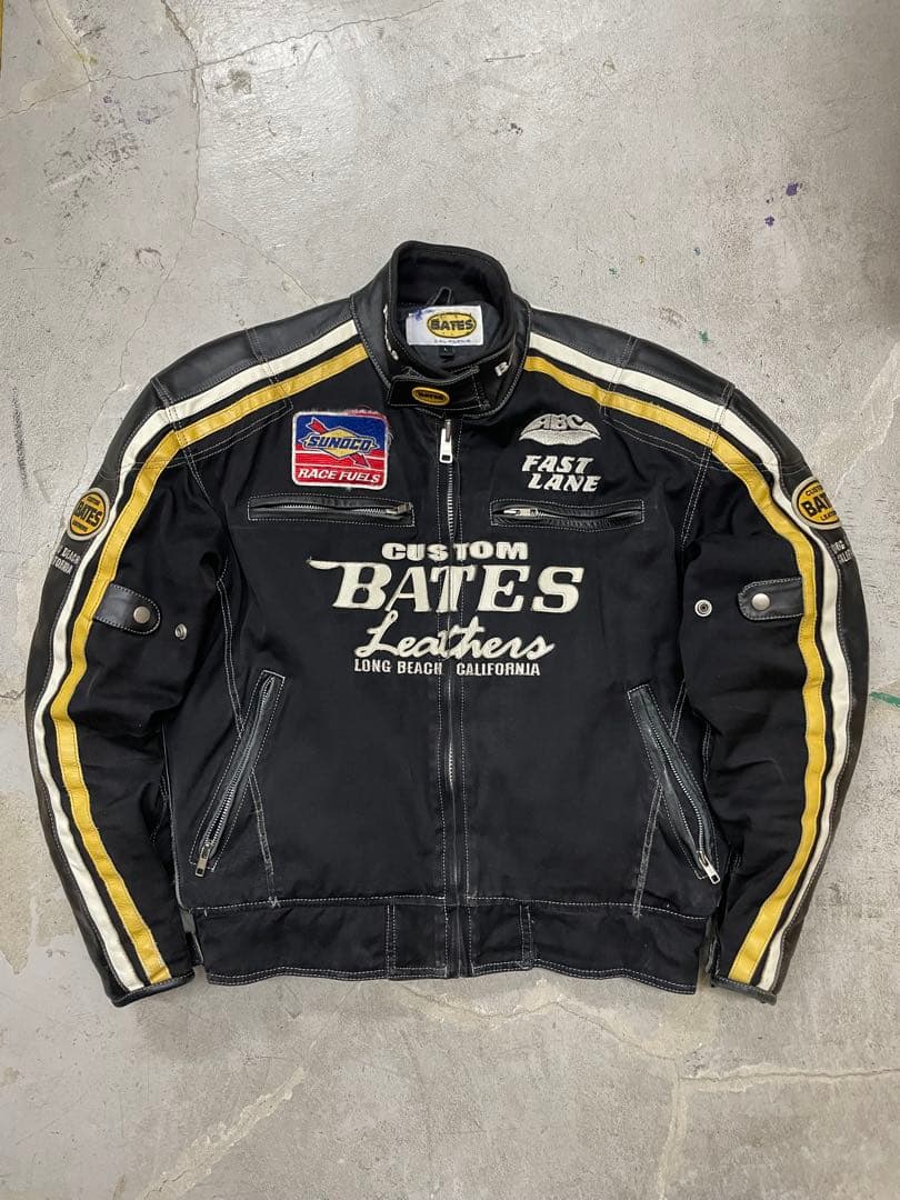 90s BETES ベイツ ライダースジャケット　コットンジャケット　バイカー