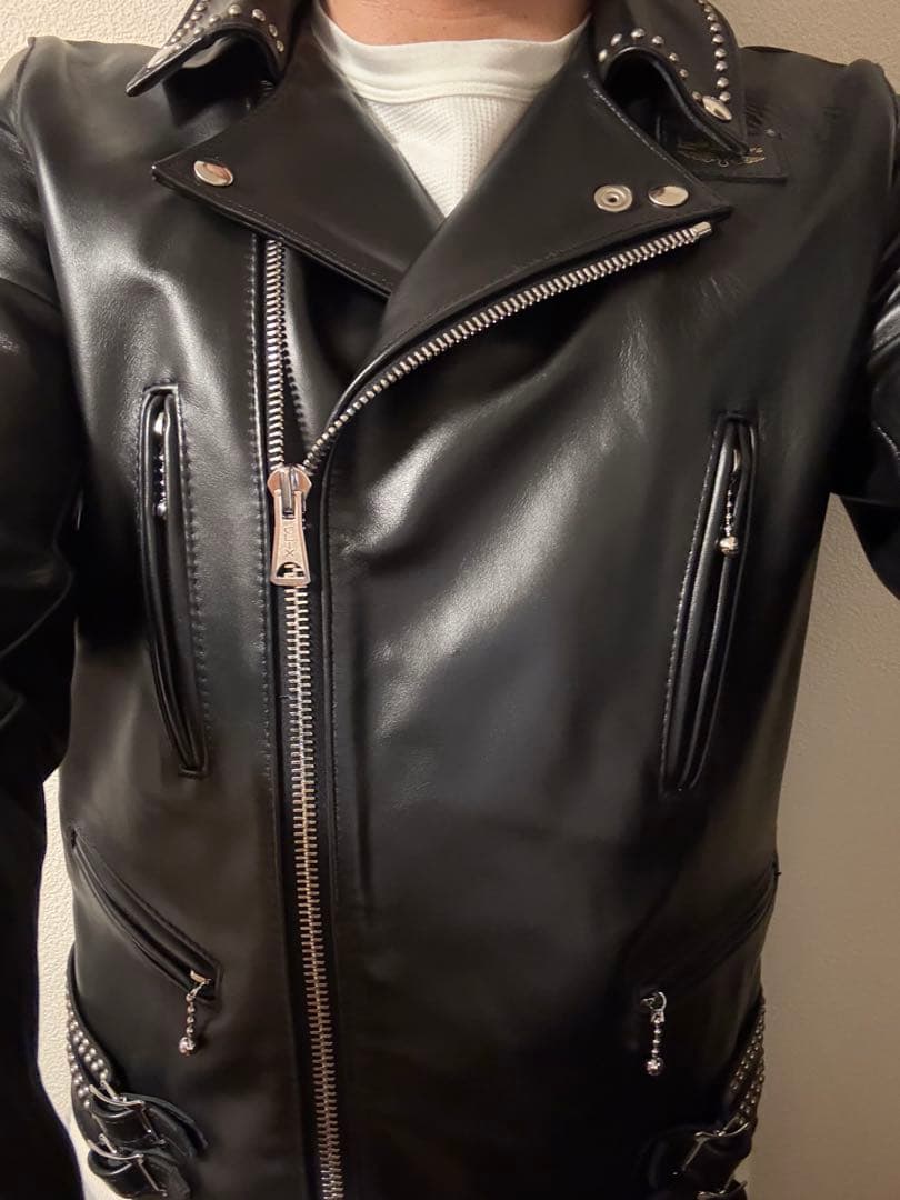 ルイスレザー × ヒステリックグラマー　ライトニング タイトフィット