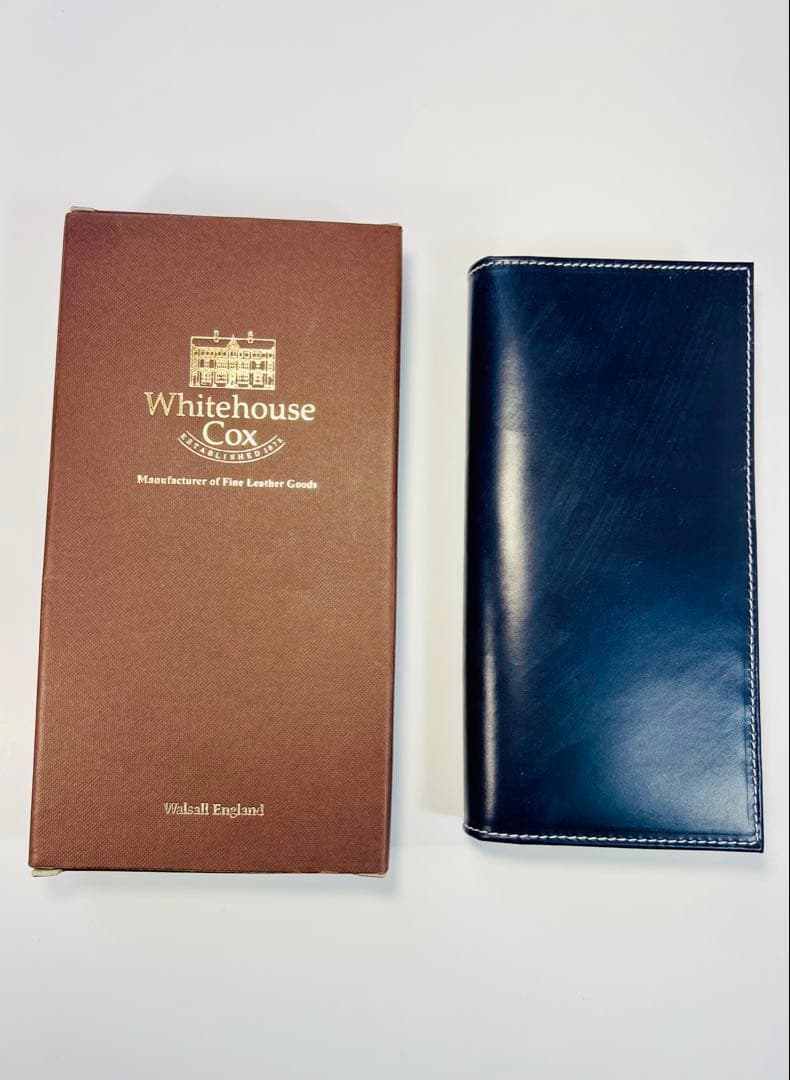 【新品未使用】ホワイトハウスコックス　長財布　　　Whitehouse Cox