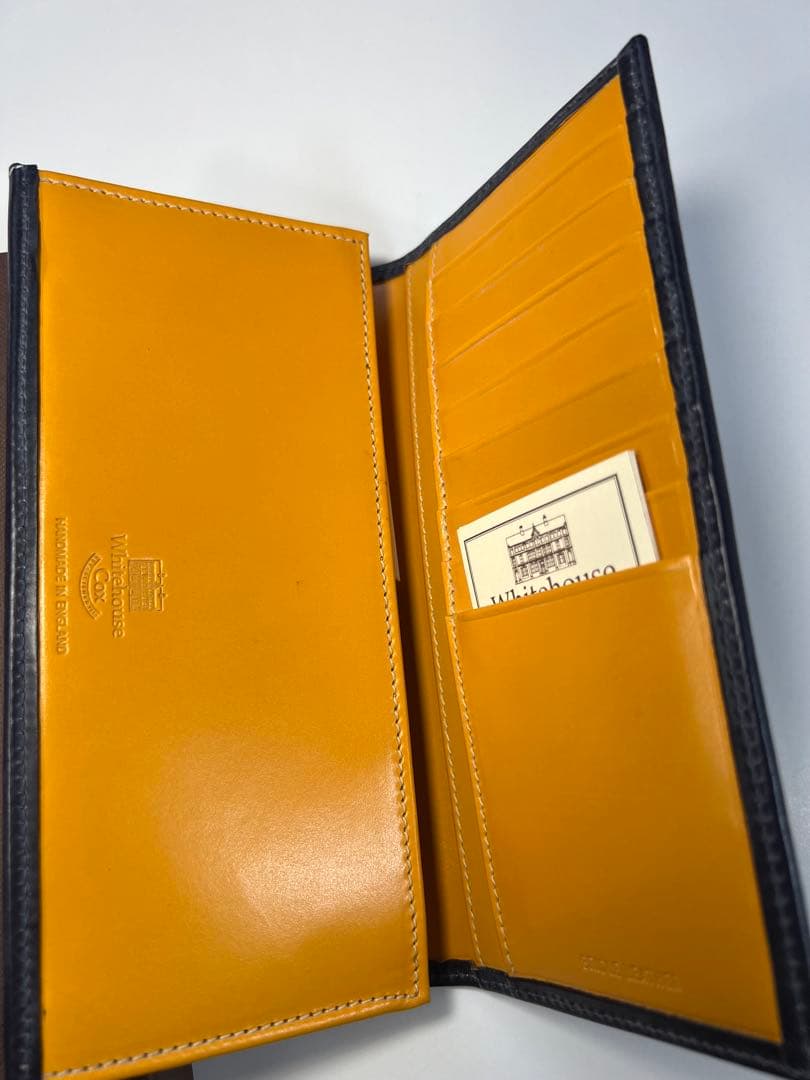 【新品未使用】ホワイトハウスコックス　長財布　　　Whitehouse Cox