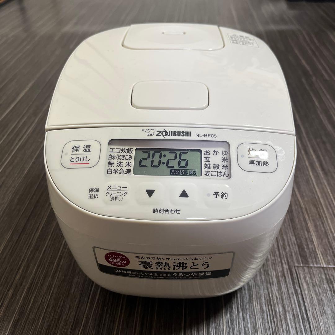 S*k様 象印　2024製マイコン炊飯器NL-BF05 3合極め炊き　美品！