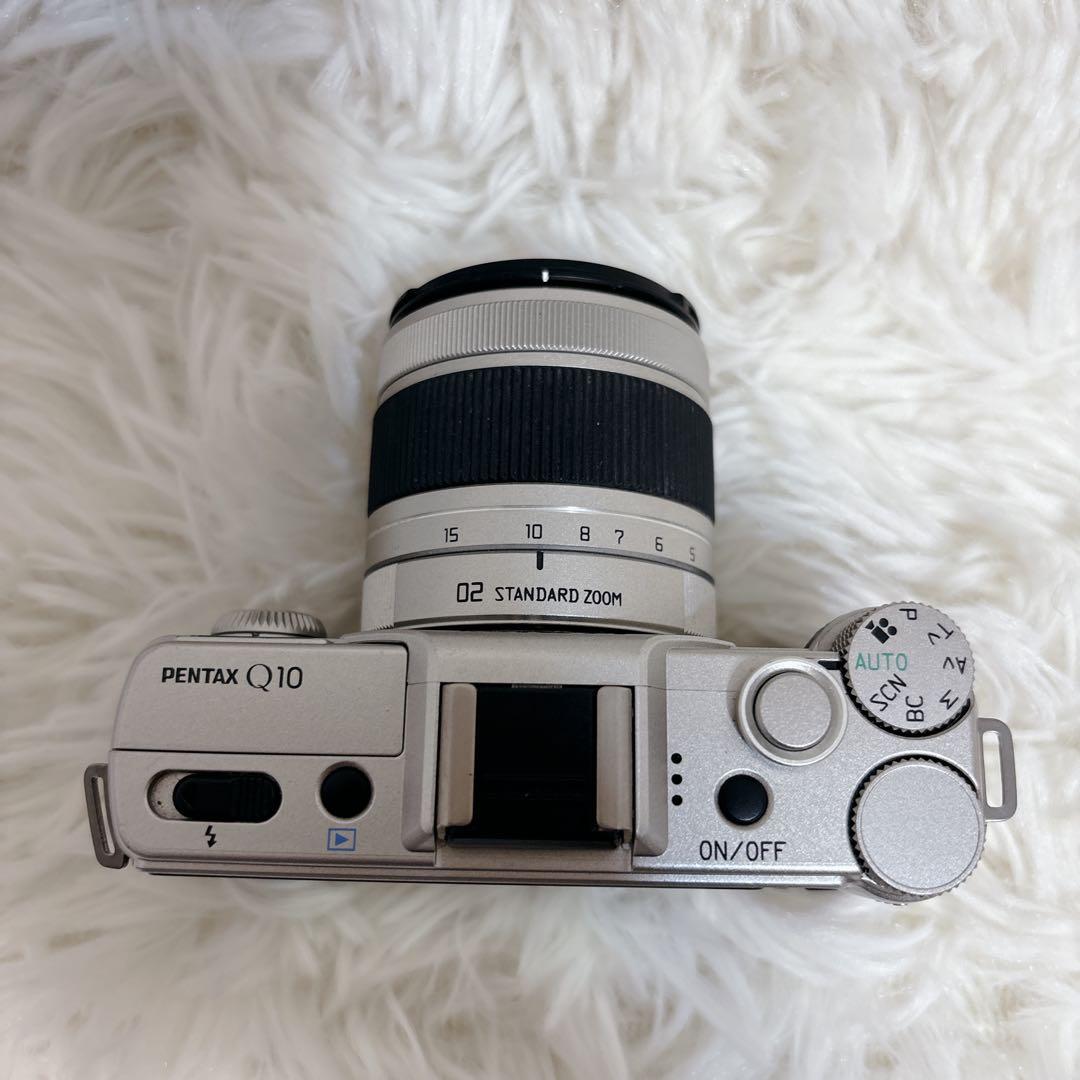 PENTAX Q10 ミラーレスカメラ 02STANDARD ZOOM　箱付