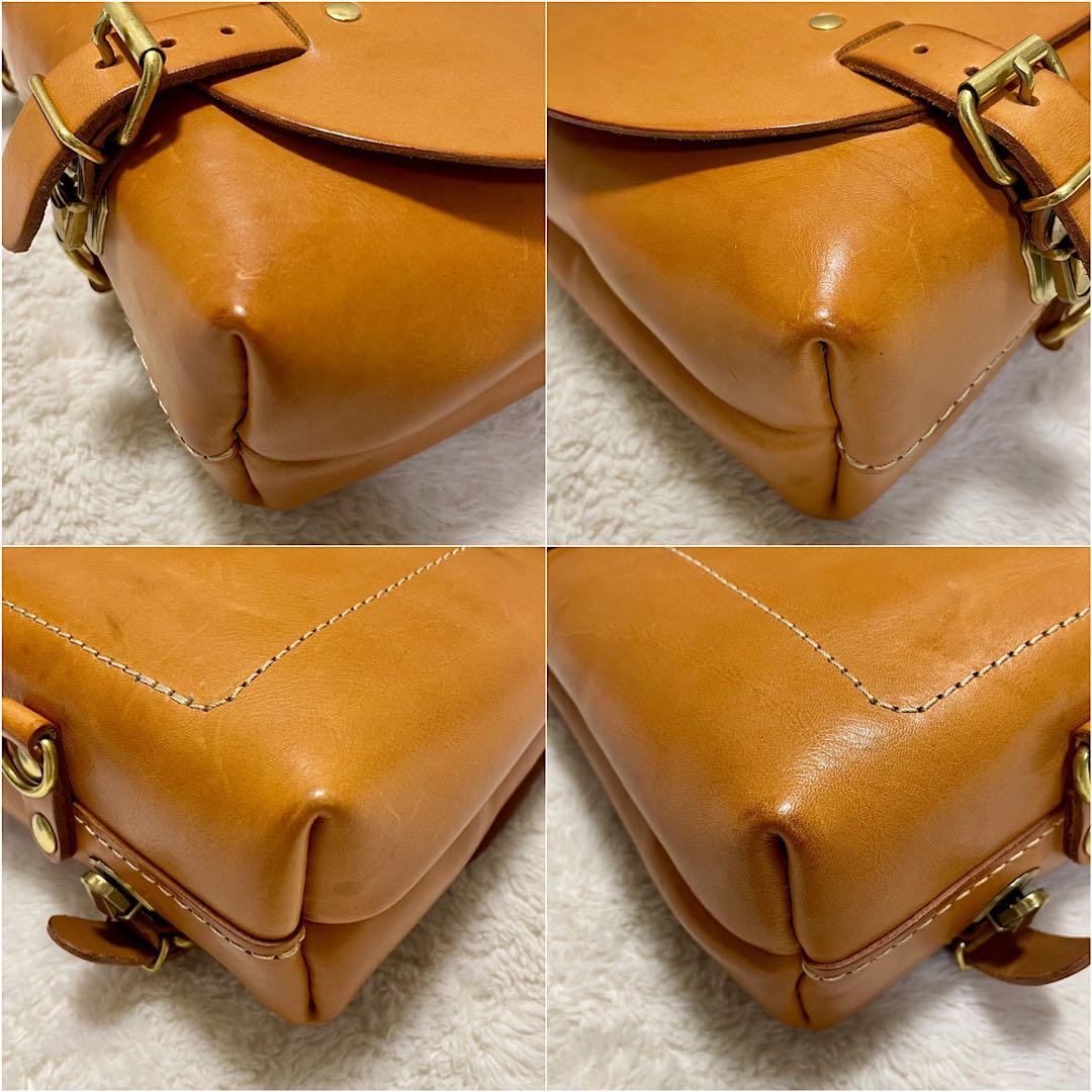 HERZ ヘルツ CW-137 ナレッジバッグ 3way キャメル Mサイズ