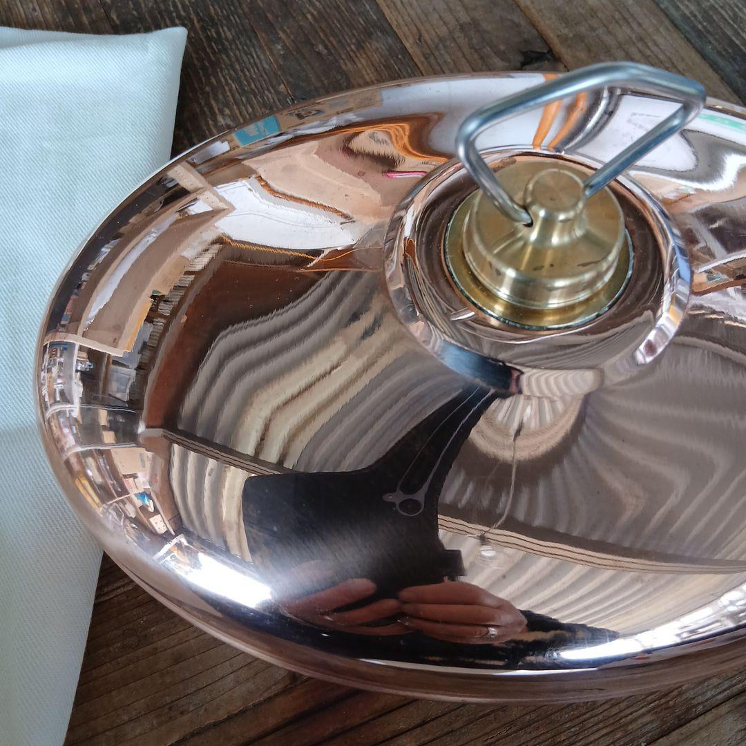 ドイツ製銅製楕円形湯タンポ袋付き