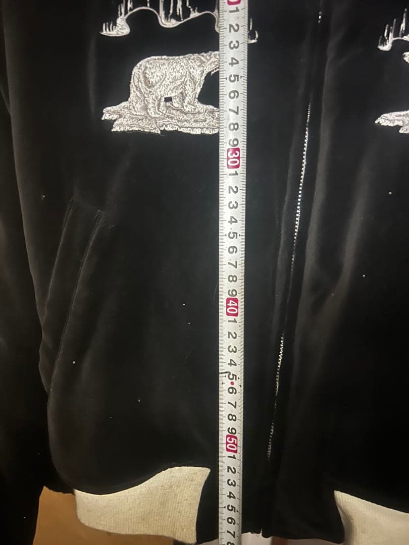 ヴィンテージ 当時物 ALASKA スカジャン ホッキョクグマ