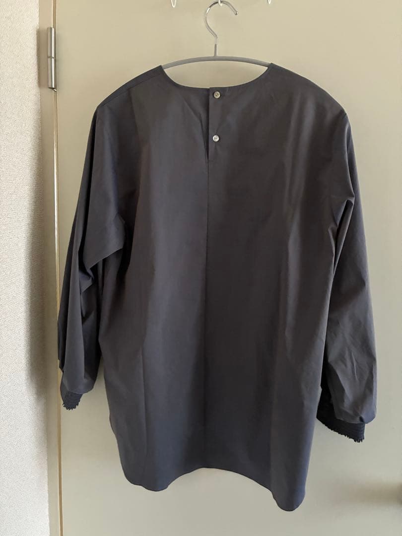 ※ imo ※ OUR 着回し広がる袖パフブラウス　オーロラグレー