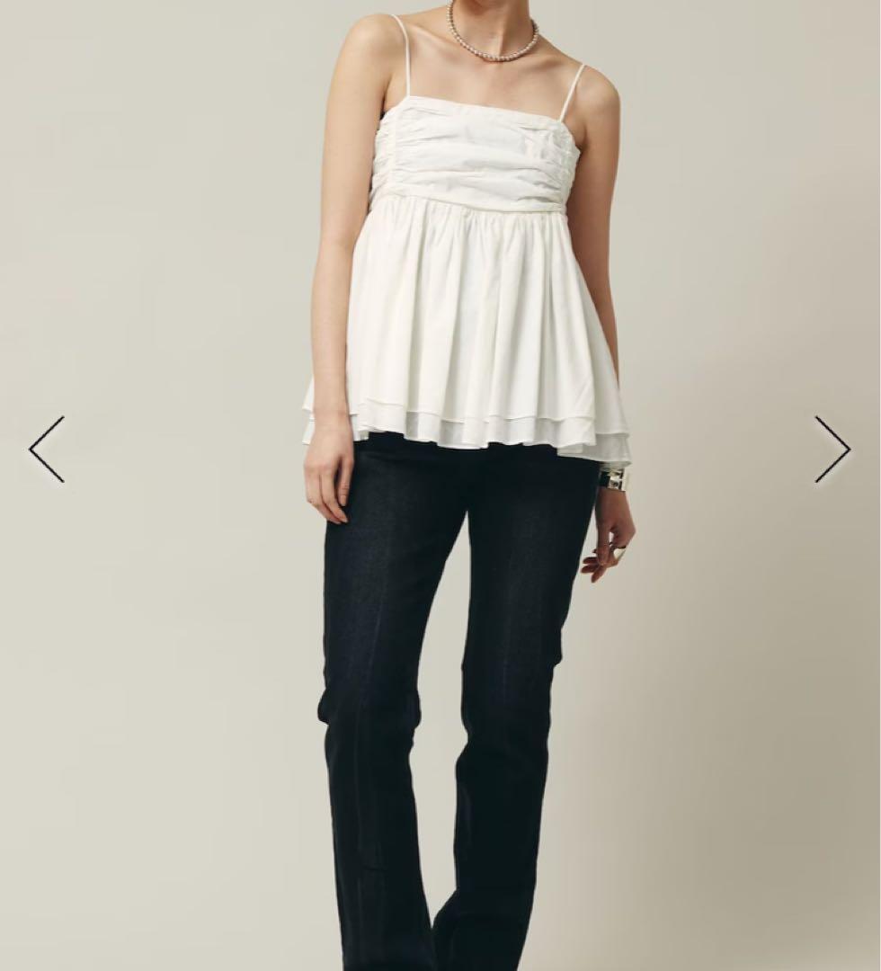 【未使用品】Curensology カレンソロジー レイヤードキャミソール