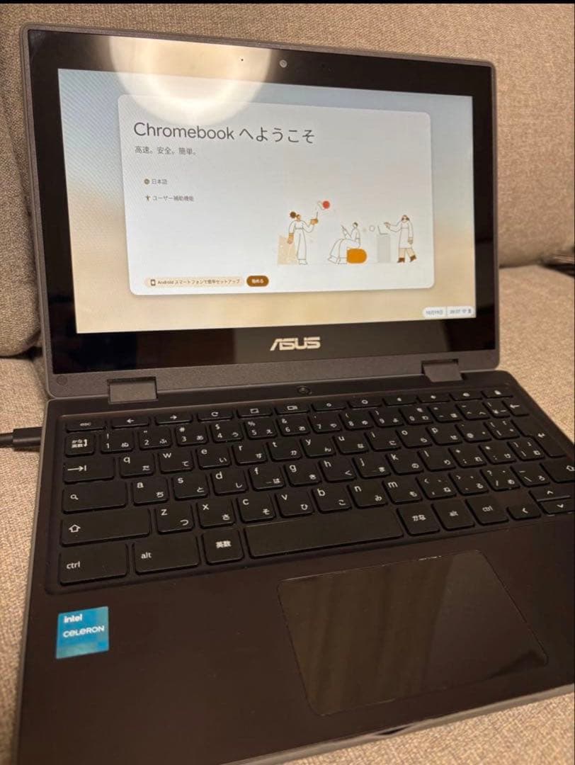ASUS Chromebook Intel Celeron ブラック