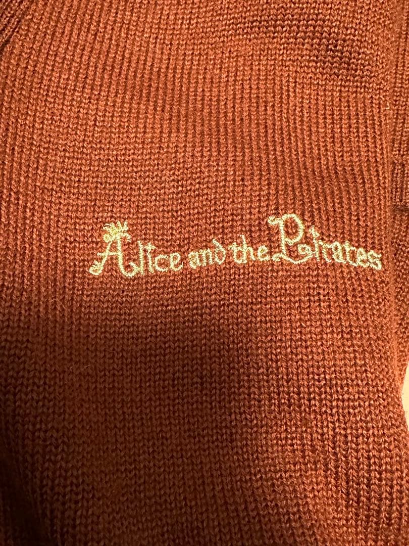 ALICE and the PIRATES BIGサイズカーディガンボルドー