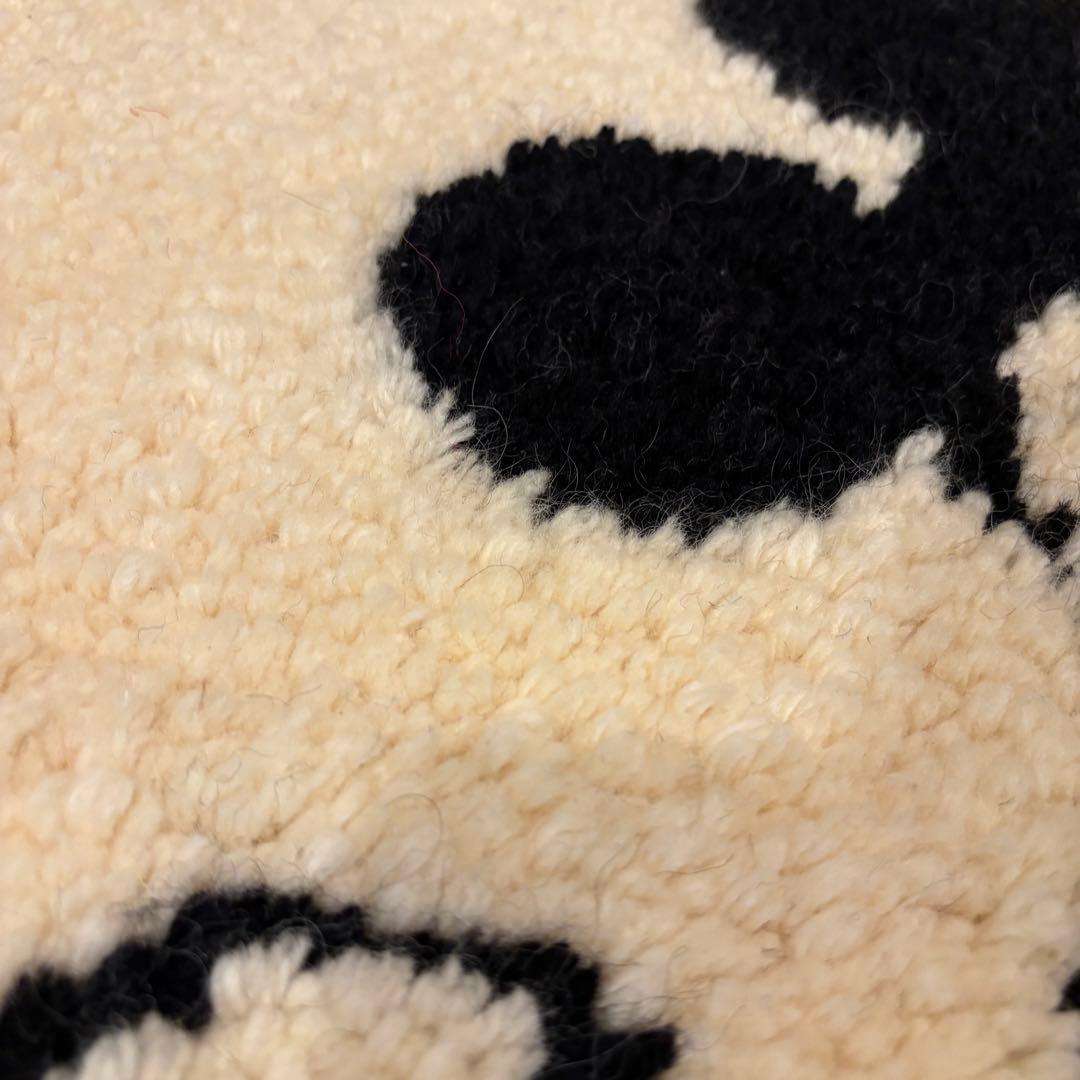 ミッキー＆ミニー ヴィンテージラグ 約111cm x 68cm